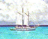 Sailboat in the Bahamas Thumbnail